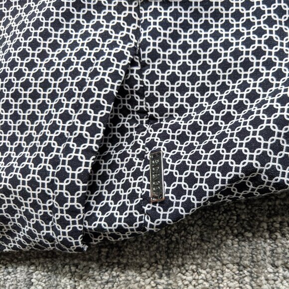 Patterned Black and White Skort - Picture 2 of 4